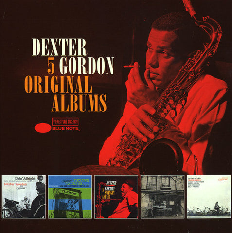 Dexter Gordon - 5 Original Albums (5xCD, Album, RE + Box, Comp) - NEW