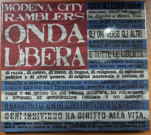 Modena City Ramblers - Onda Libera (CD, Album, Dig) - USED