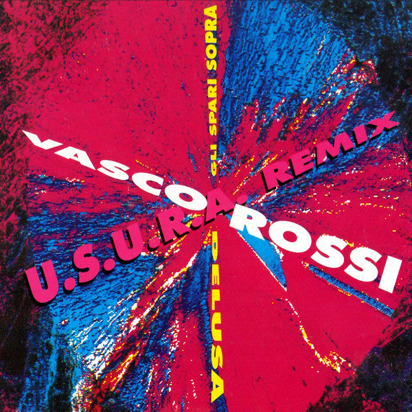 Vasco Rossi - Gli Spari Sopra / Delusa (U.S.U.R.A. Remix) (CD, Maxi) - USED