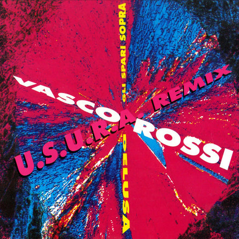 Vasco Rossi - Gli Spari Sopra / Delusa (U.S.U.R.A. Remix) (CD, Maxi) - USED