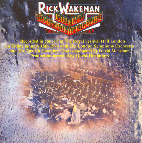 Rick Wakeman - Journey To The Centre Of The Earth (CD, Album, RE) - NEW