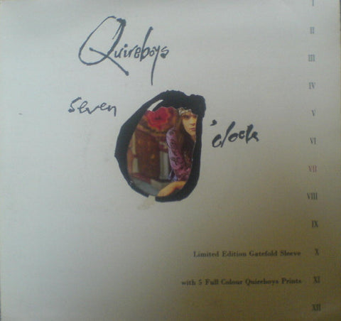 The Quireboys - Seven O'Clock (7", Single, Ltd) - USED