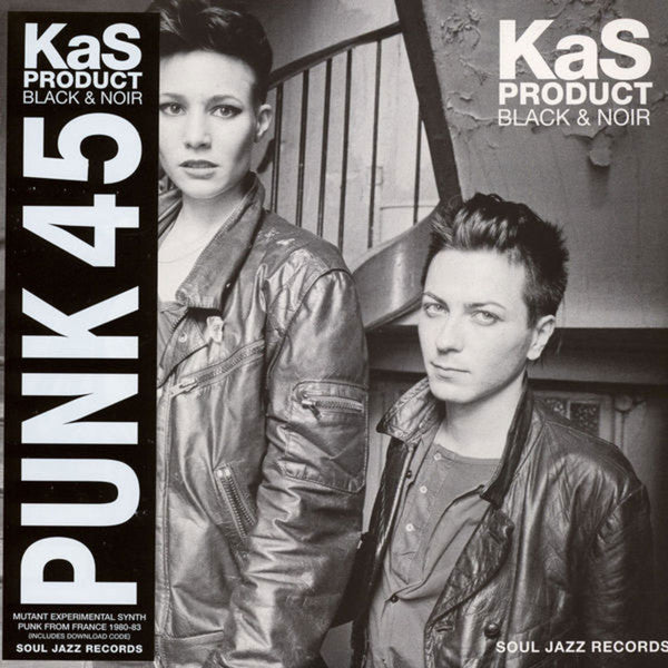 Kas Product - Black & Noir (Mutant Experimental Synth Punk From France 1980-83) (LP, Comp, Ltd, RE) - NEW