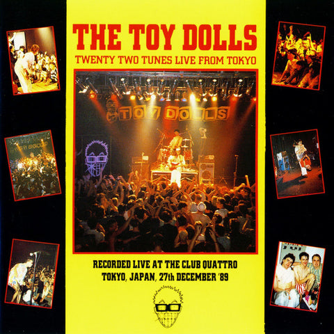 The Toy Dolls* - Twenty Tunes Live From Tokyo (2xLP, Album, Ltd, RE, Yel) - NEW