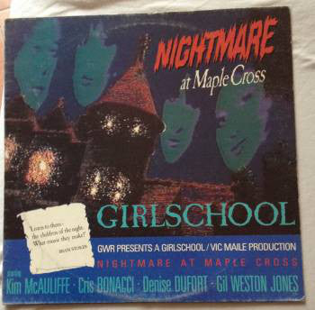 Girlschool - Nightmare At Maple Cross (LP, Album) - USED