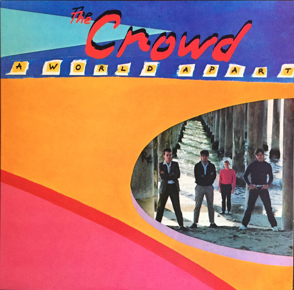 The Crowd (4) - A World Apart (LP, Album, Ltd, RE, 180) - USED