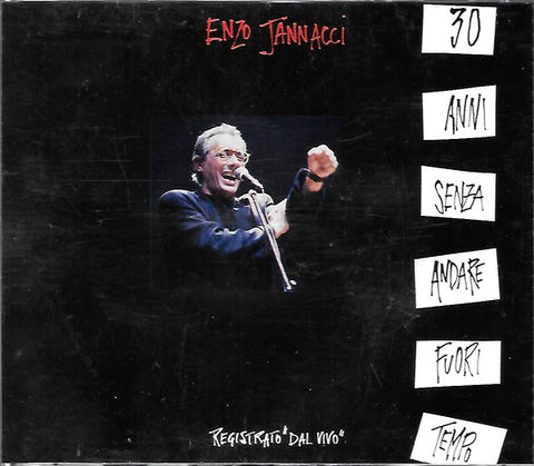 Enzo Jannacci - 30 Anni Senza Andare Fuori Tempo (2xCD, Album, RE) - USED