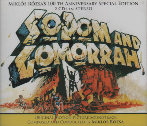 Miklós Rózsa - Sodom And Gomorrah (100th Anniversary Special Edition) (2xCD, Album, Ltd, RE) - NEW