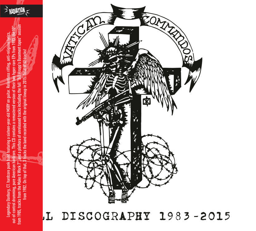 VATICAN COMMANDOS - FULL DISCOGRAPHY 1983-2015 (CD, Digipack, OBI, Album, RE) - NEW