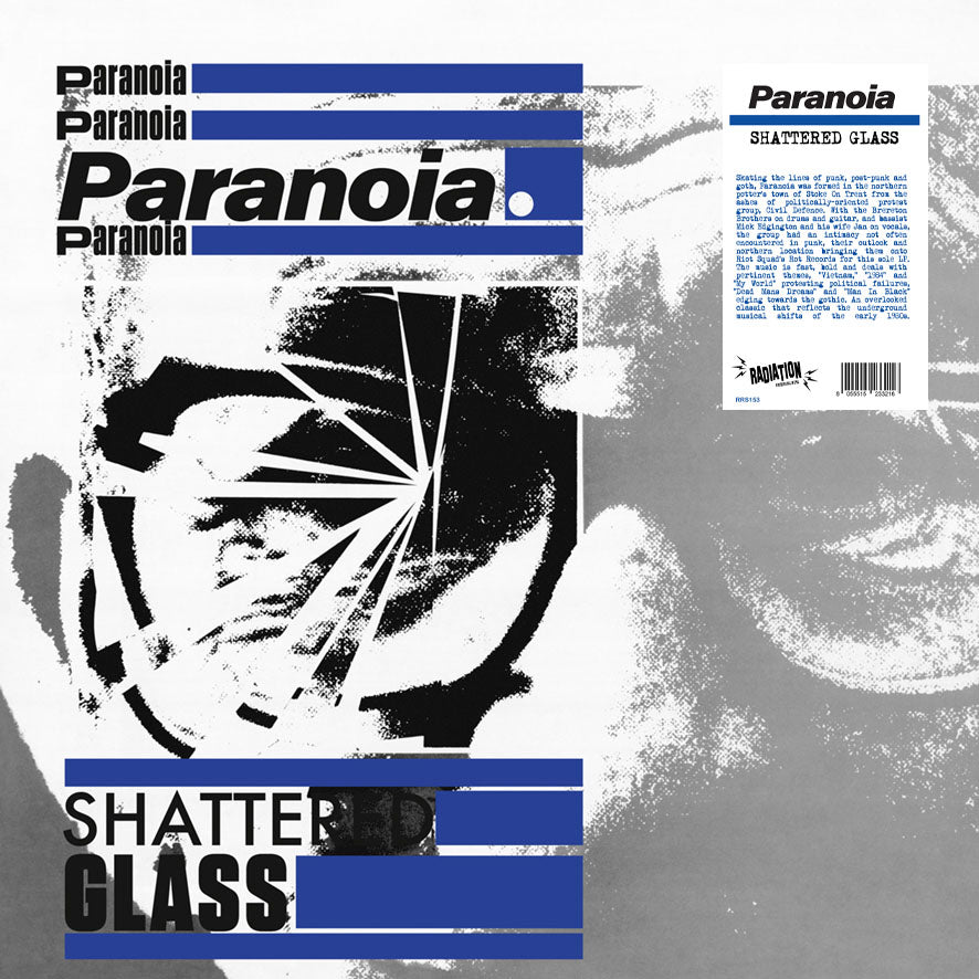 PARANOIA - SHATTERED GLASS (LP, album, RE) - NEW