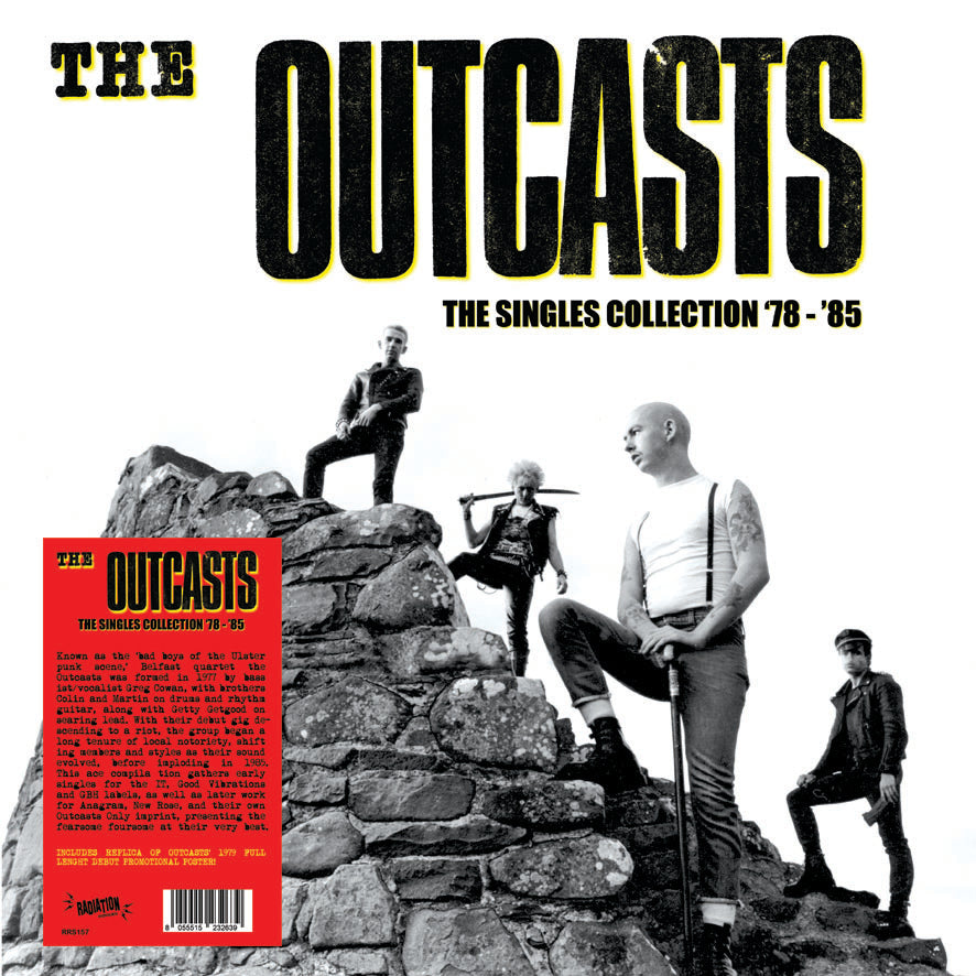 OUTCASTS - THE SINGLES COLLECTION '78 - '85 (LP, Album, RE) - NEW