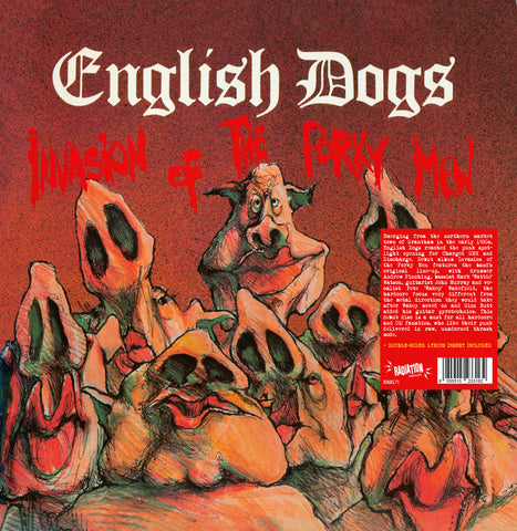 ENGLISH DOGS - Invasion Of The Porky Men (LP, album, RE) - NEW