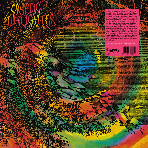 Cryptic Slaughter – Stream Of Consciousness (LP, Album, TURQUOISE, RE ...