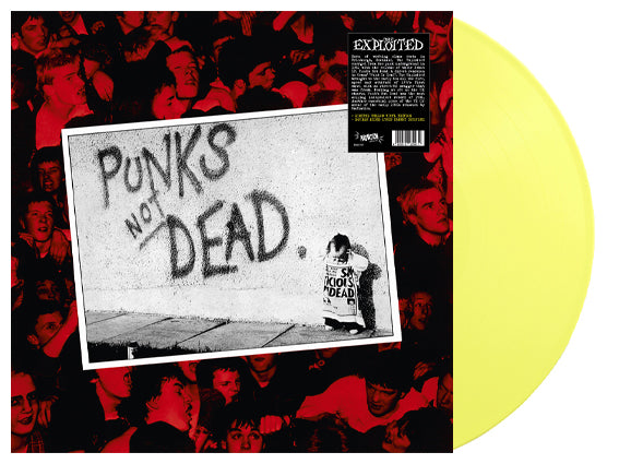 The Exploited – Punks Not Dead (LP, album, YELLOW, RE) - NEW