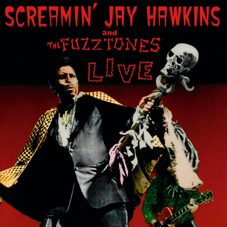 Screamin' Jay Hawkins & Fuzztones - Live (LP, RSD 2019, Ltd, Num, SPLATTER vinyl) - NEW