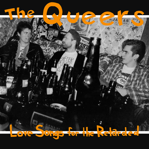 The Queers - Love Songs For The Retarded (LP, Album, RE, yellow/green VINYL, ltd) - NEW