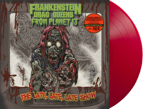 Frankenstein Drag Queens From Planet 13 ‎– The Late, Late, Late Show (LP, Album, RE, RED, ltd) - NEW