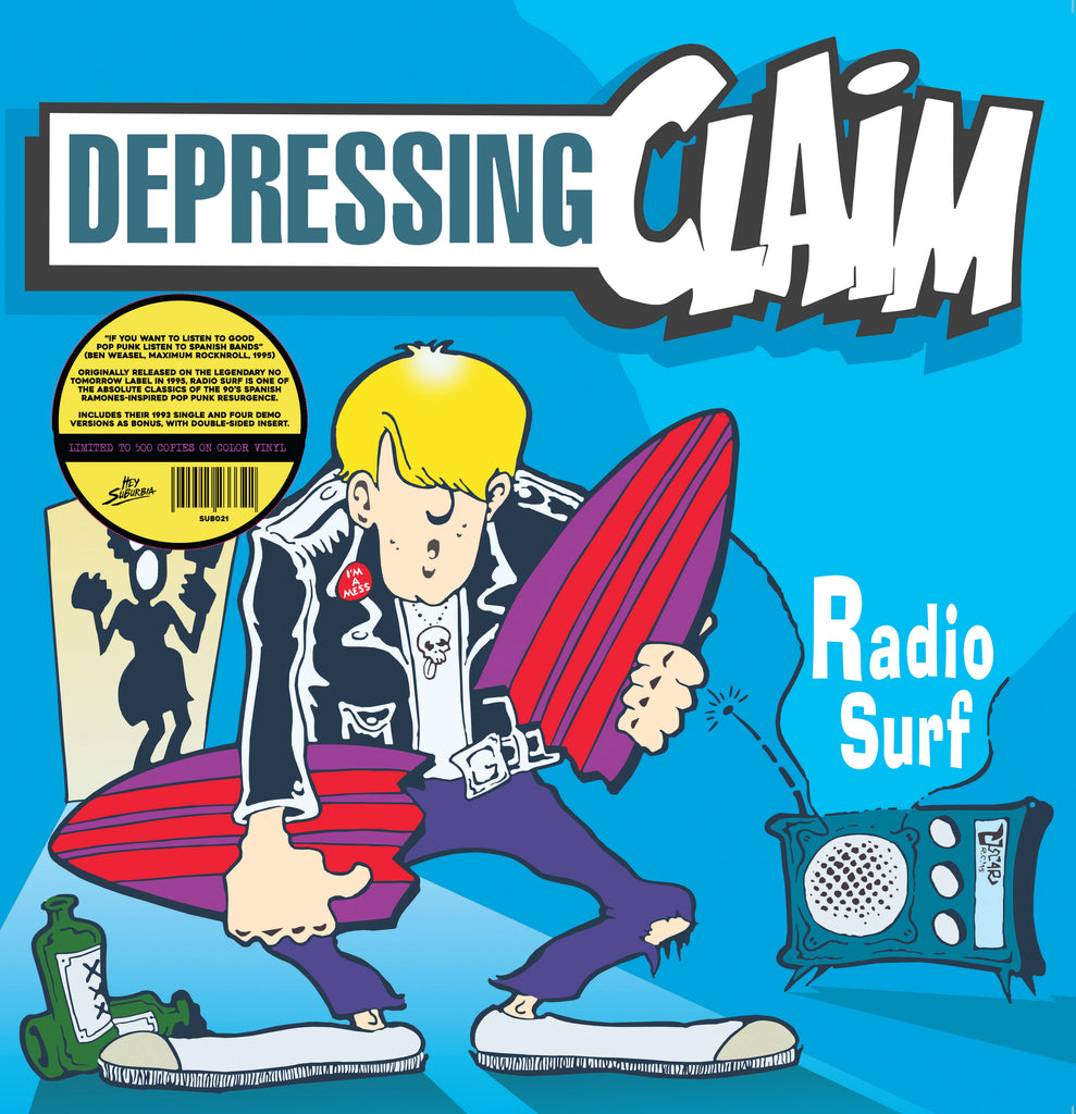 DEPRESSING CLAIM - RADIO SURF (LP, Album, BLUE, RE) - NEW
