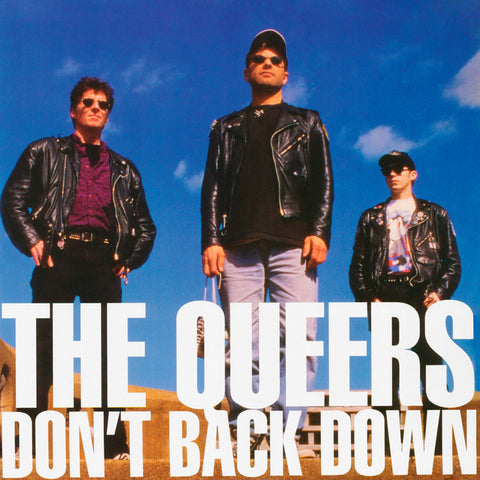 The Queers - Don't Back Down (LP, Album, RE, WHITE/BLUE VINYL, ltd) - NEW