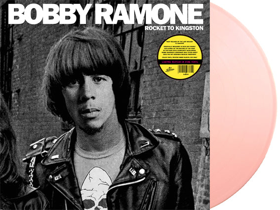 BOBBY RAMONE - Rocket To Kingston (LP, Album, RE, PINK VINYL) - NEW