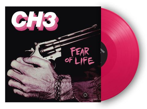 CH3 - FEAR OF LIFE (LP, Album, RE, PINK VINYL 150 ONLY) - NEW