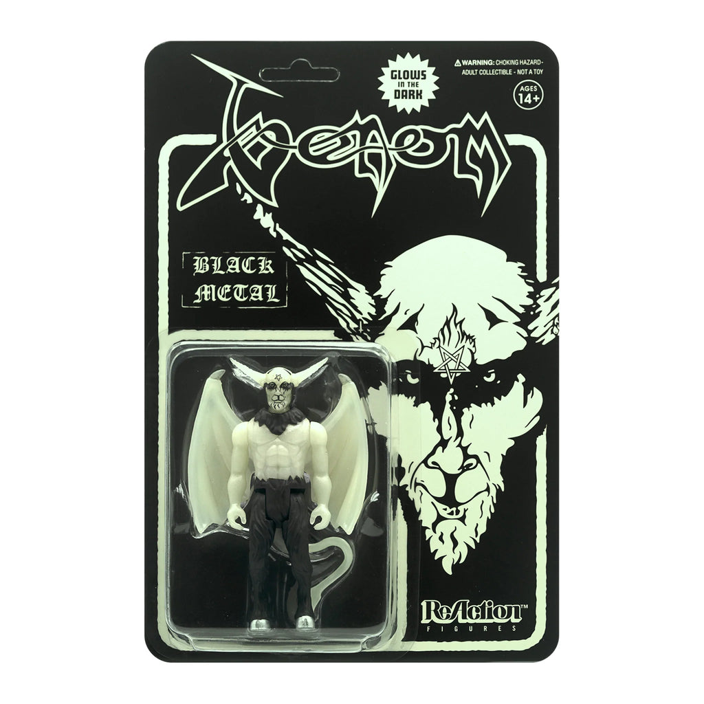 VENOM - Venom Reaction Figure - Black Metal (Glow In The Dark)