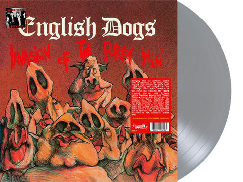 ENGLISH DOGS - Invasion Of The Porky Men (LP, album, GREY, RE) - NEW
