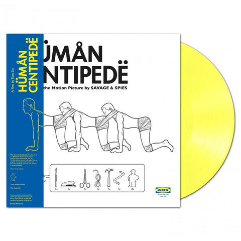 The Human Centipede OST (ltd.ed. yellow vinyl + tattoo) Savage & Spies - NEW