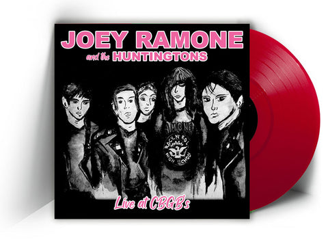 JOEY RAMONE w/ THE HUNTINGTONS "LIVE AT CBGB'S" (7", LTD, PINK, RSD2021, RE) - NEW