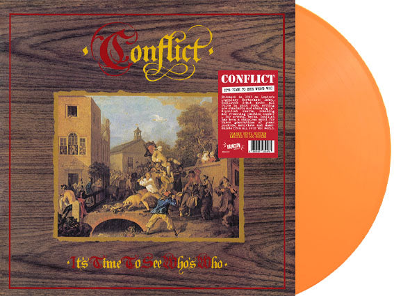 Conflict - It's Time To See Who's Who (LP, Album, Color, RE) - NEW