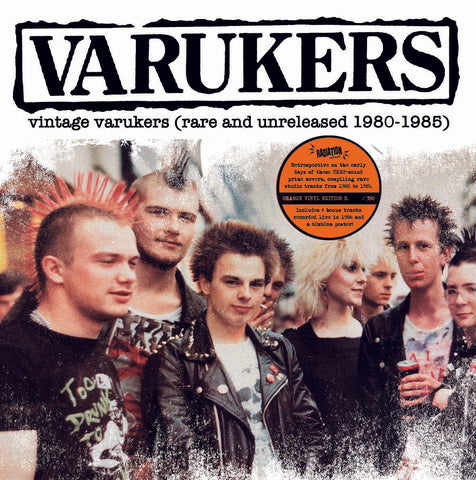 Varukers - Vintage Varukers (Rare and Unreleased 1980-1985) (LP, Album, RE)