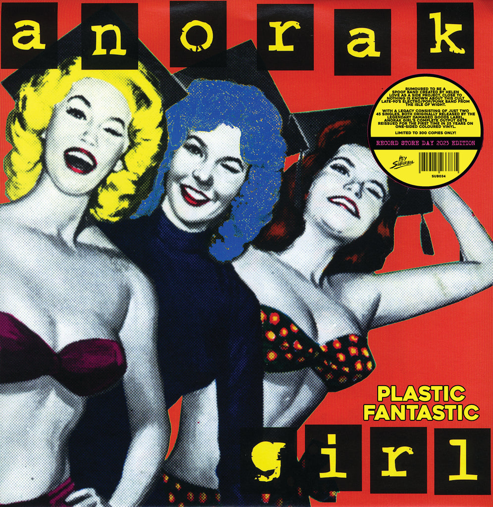 ANORAK GIRL - PLASTIC FANTASTIC (LP, Album, RE, PINK, ONE-SIDED, RSD2023, LTD) - NEW