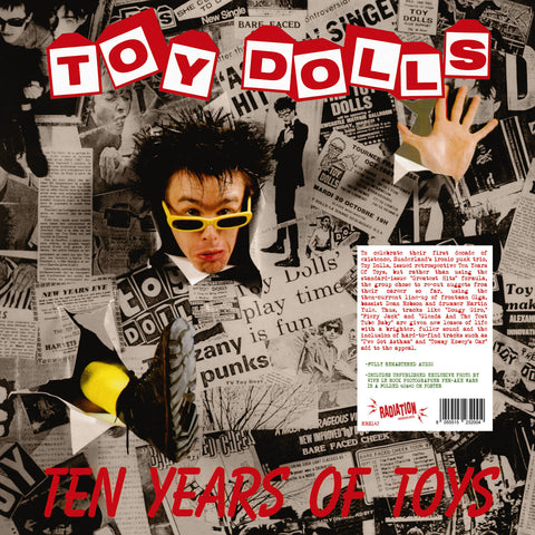 TOY DOLLS - TEN YEARS OF TOYS (LP, album, RE) - NEW